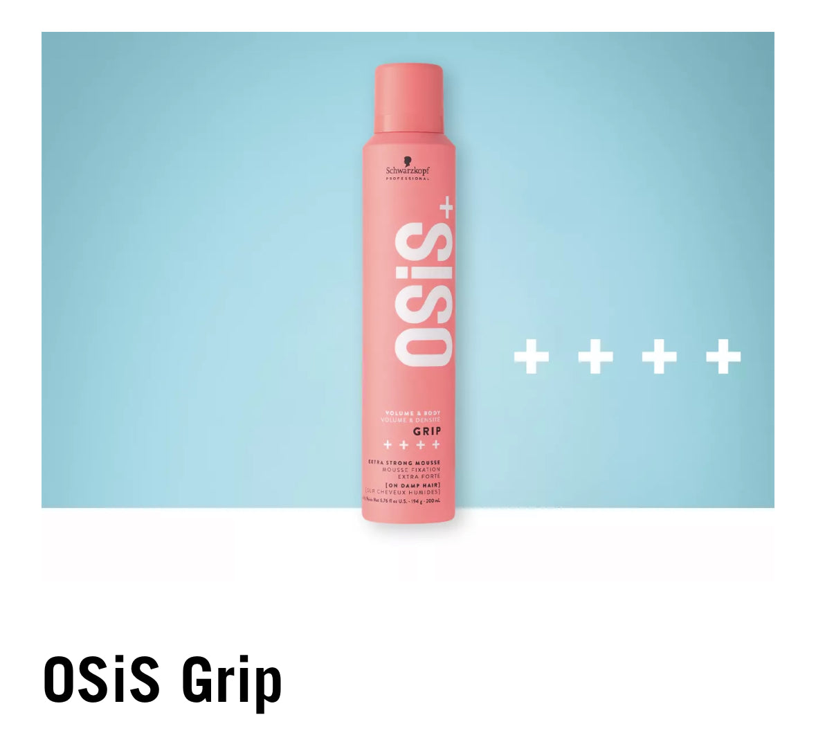 Schwarzkopf Grip Mousse 200 ml