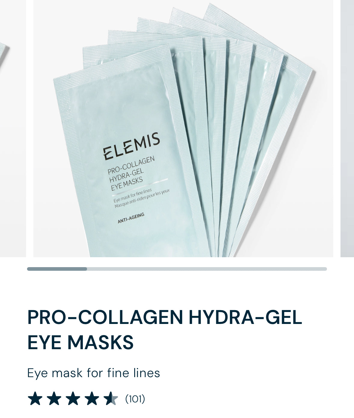 Pro-Collagen Hydra Gel Masks