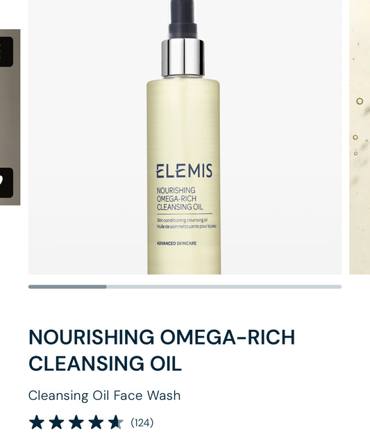 Nourishing Omega Rich Cleansing Oil