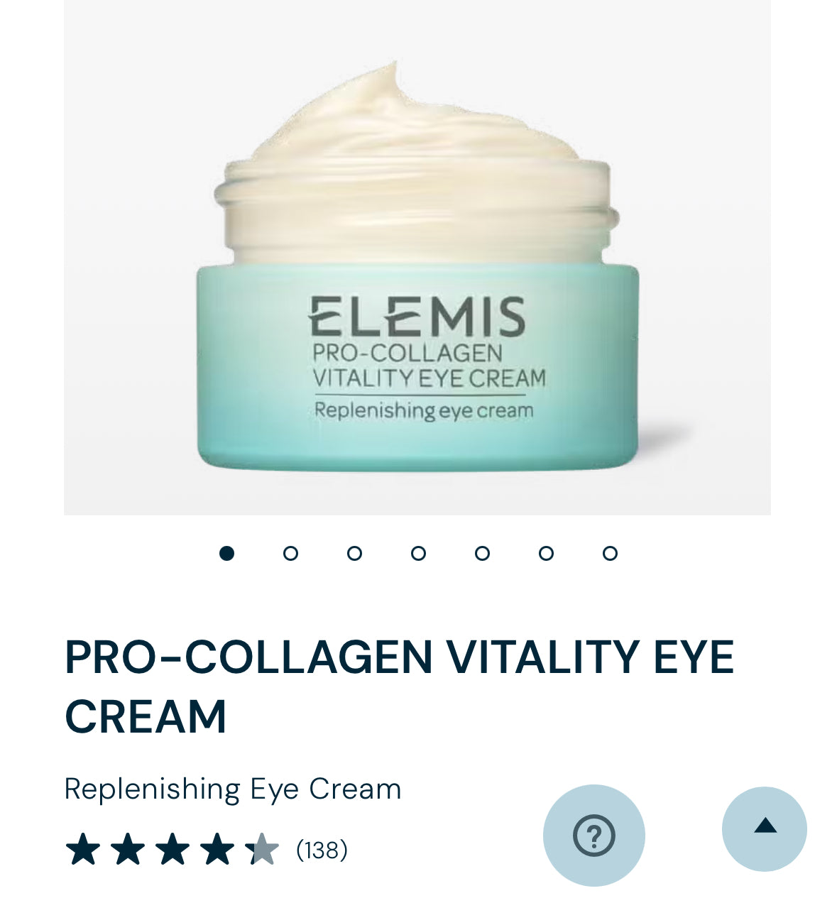 Elemis pro-Collagen Vitality Eye Cream 15ml