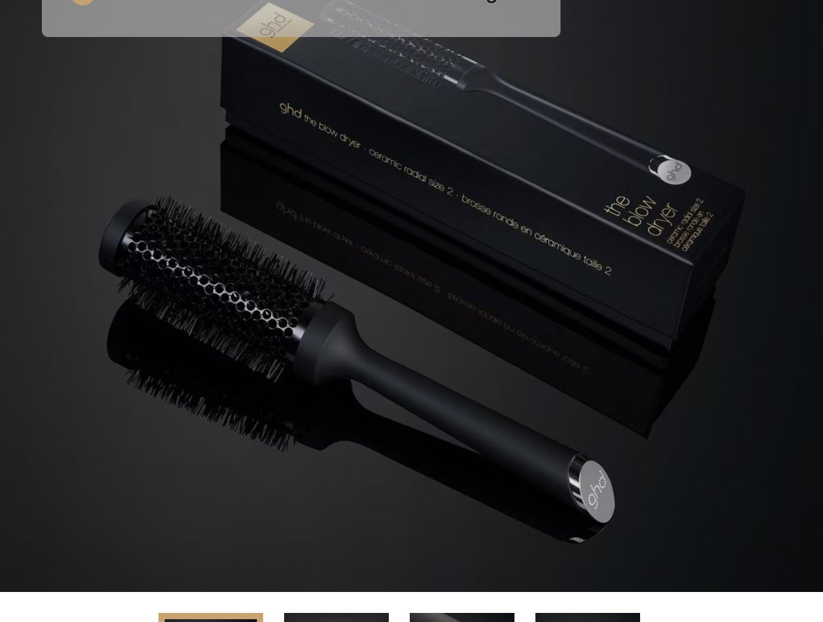 GHD round Brush Size2 code -SPRINGSALE30