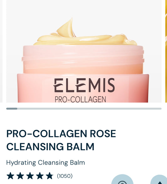 Elemis Rose Cleansing Balm